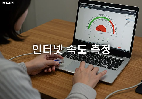 우리집 인터넷 속도, 이제 제대로 확인하세요!