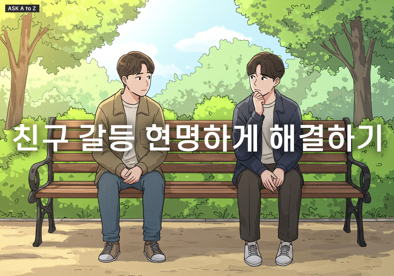 친구 갈등, 현명하게 해결하는 5가지 방법