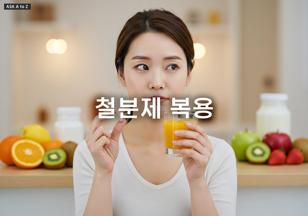 부작용 줄이고 흡수율 높이는 철분제 복용 가이드: 시간과 음식의 중요성
