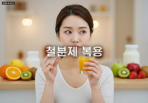 부작용 줄이고 흡수율 높이는 철분제 복용 가이드: 시간과 음식의 중요성