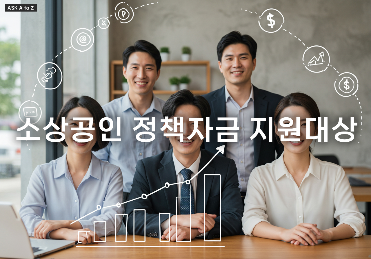 소상공인 정책자금, 지원대상과 자격은?