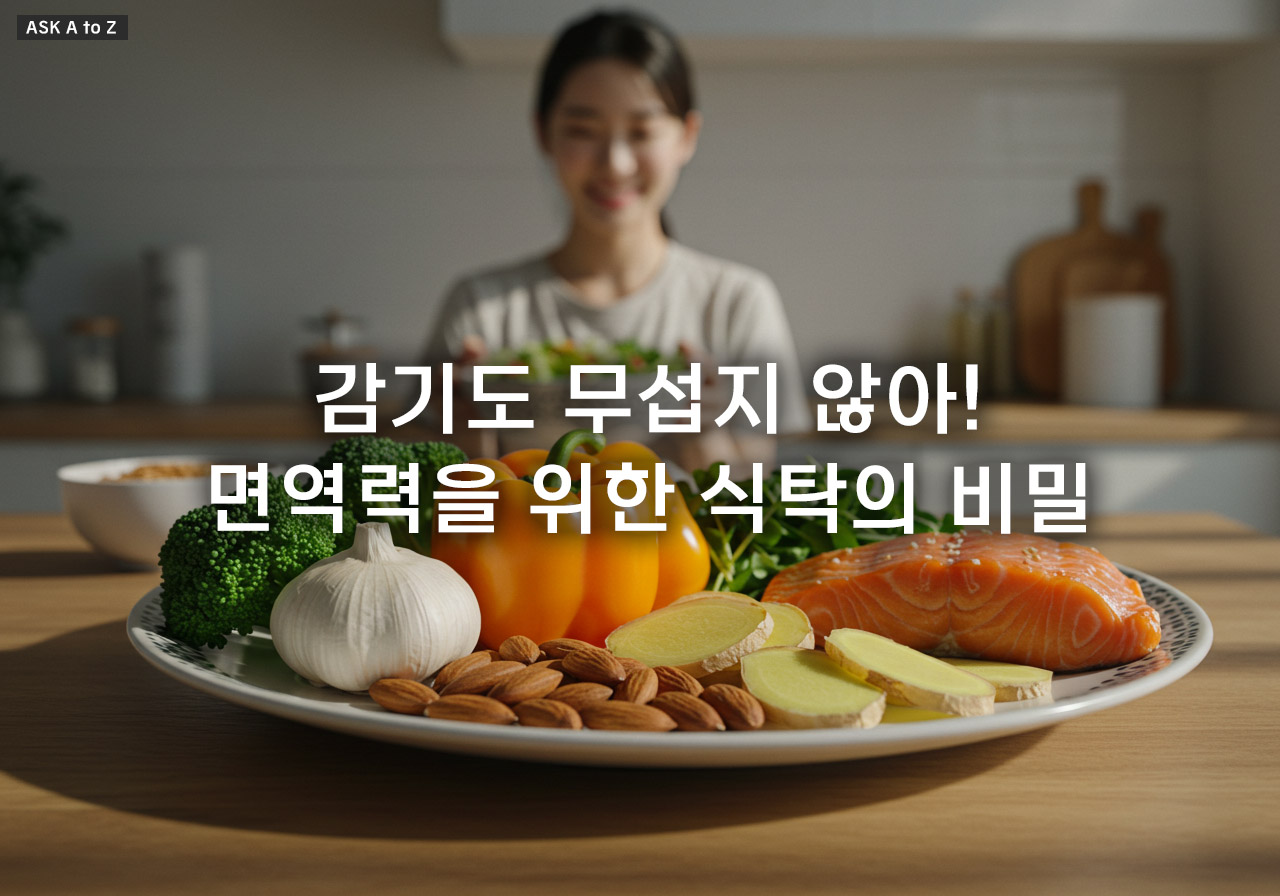 면역력 높이는 자연식품: 건강한 식단 가이드