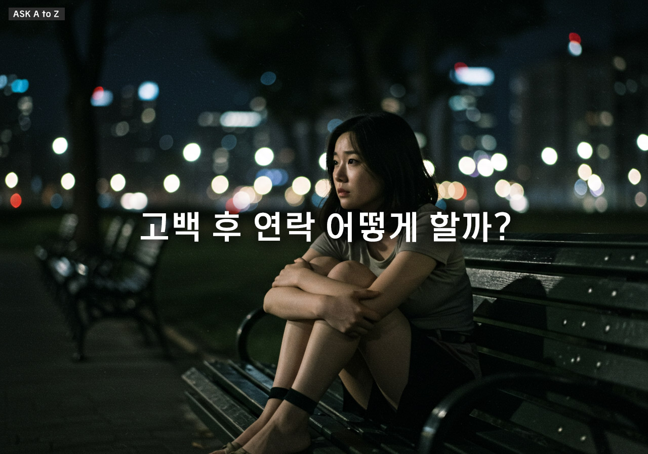 고백 후 어색함 깨는 방법 3가지: 거절/성공 후 관계 발전시키는 실용적인 대처법