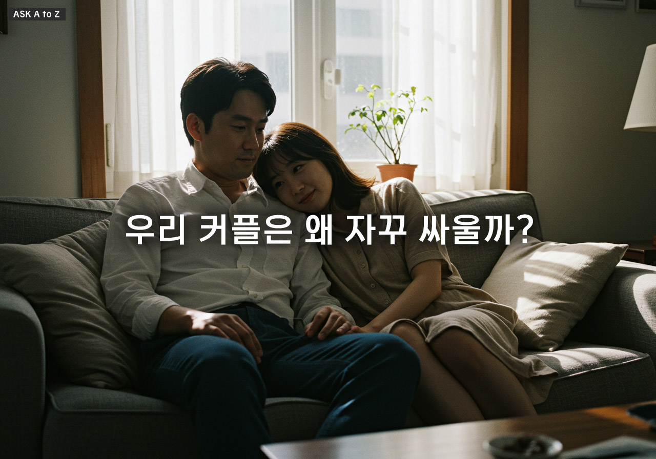 커플이 다투지 않는 법, 사실 이건 연애 스킬이 아니라 대화법입니다