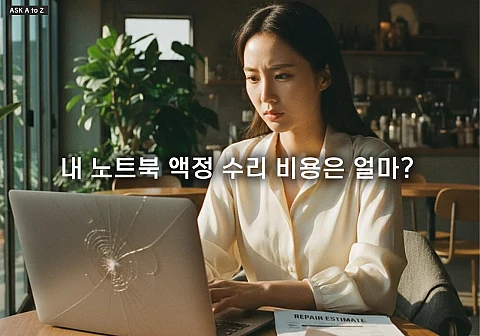 노트북 액정 수리비용 2025 총정리: 공식 vs 사설 교체 비용 비교와 절약법