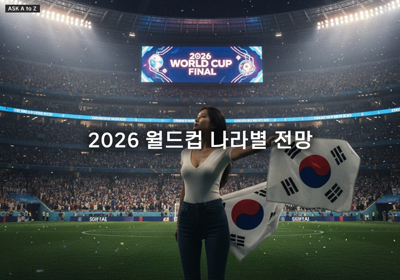 2026 월드컵 나라별 전망 최고의 우승팀 후보들 분석과 한국 팀의 예상 성적