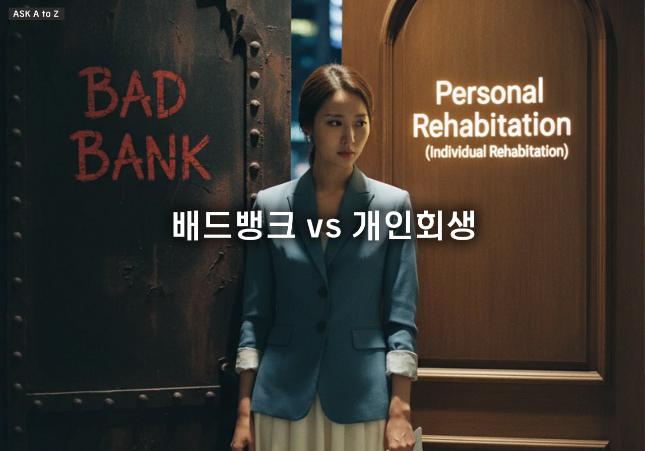 배드뱅크와 개인회생 비교: 장기 연체자를 위한 채무 조정 제도 신청 자격, 탕감 방식 완벽 정리