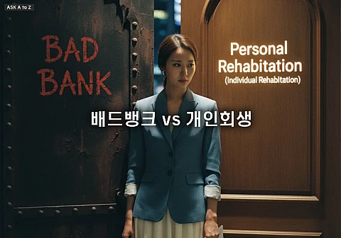 배드뱅크와 개인회생 비교: 장기 연체자를 위한 채무 조정 제도 신청 자격, 탕감 방식 완벽 정리