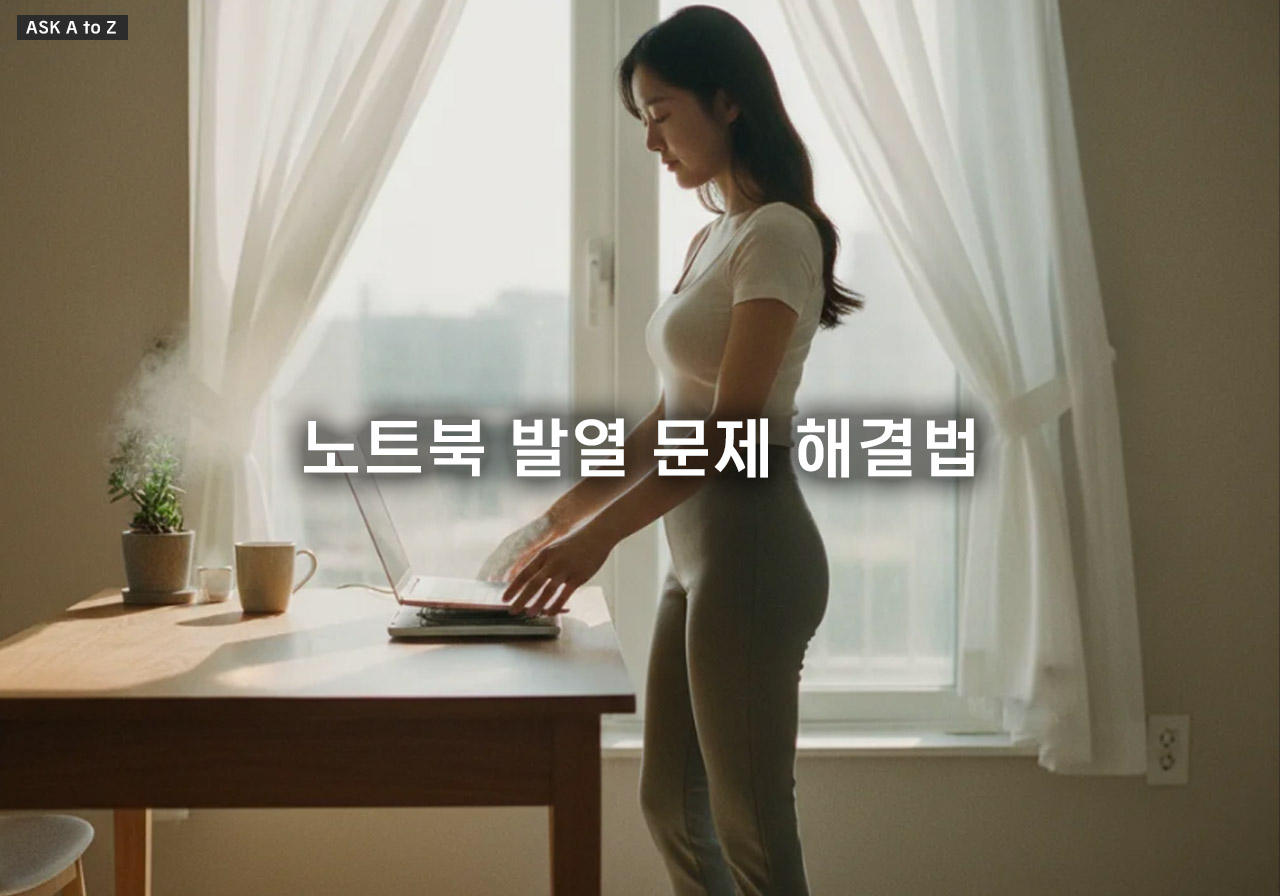 노트북 발열 줄이는 팁 9가지: 쿨링 솔루션부터 전원 설정 최적화까지