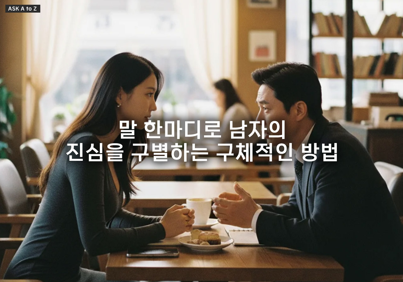 남자가 진심일 때 하는 말투 특징 5가지 심리학으로 파헤치기