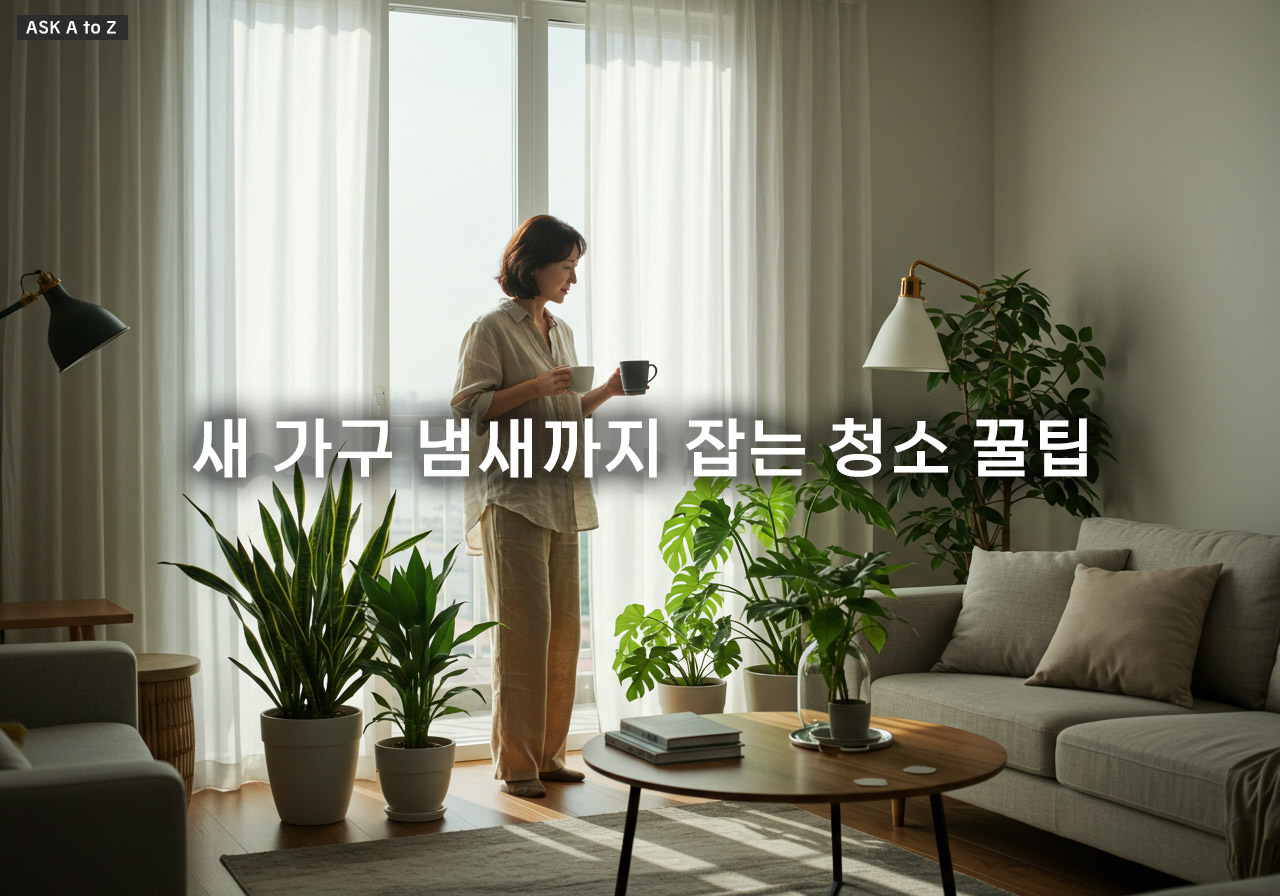새 집 냄새 빼는 꿀팁: 포름알데히드 완벽 제거 베이크 아웃