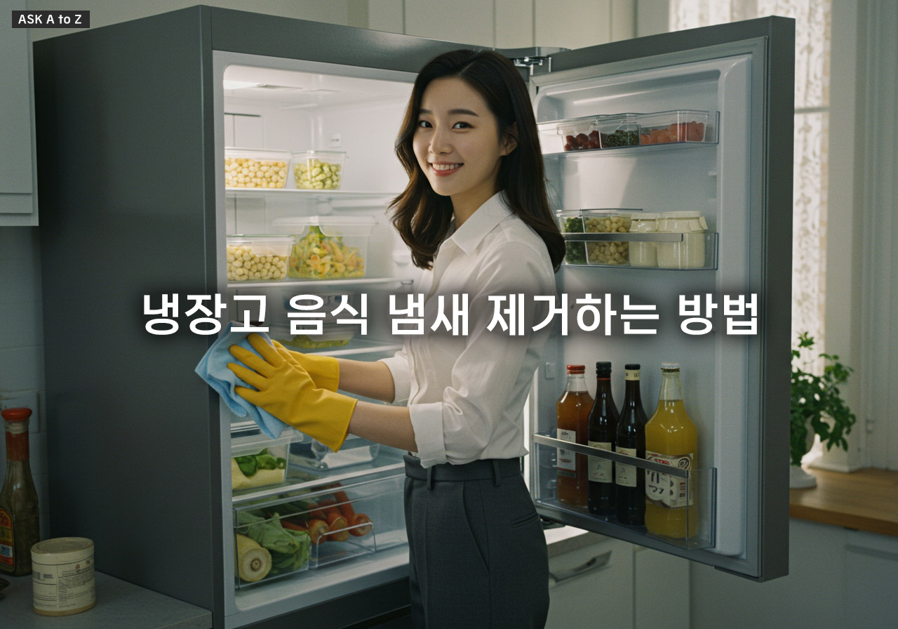 냉장고 음식 냄새 제거하는 방법: 근본 원인 해결과 천연 탈취제 활용