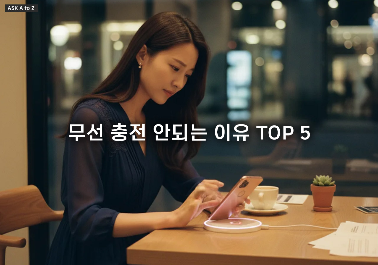 무선 충전 안되는 이유 TOP 5: 전문가의 실질적인 해결 방법