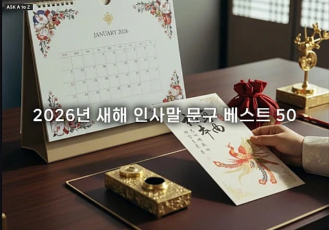 2026년 새해 인사말 문구 베스트 50: 직장 상사, 거래처, 가족 상황별 총정리 2026년 새해 인사말 문구 베스트 50: 직장 상사, 거래처, 가족 상황별 총정리