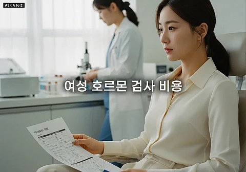 여성 호르몬 검사 비용, AMH부터 FSH까지 종류별 가격과 절차 총정리 여성 호르몬 검사 비용, AMH부터 FSH까지 종류별 가격과 절차 총정리