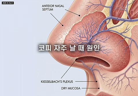 코피 자주 날 때 원인: 건조·혈관 문제 집중 분석과 5분 지혈 응급 처치법 코피 자주 날 때 원인: 건조·혈관 문제 집중 분석과 5분 지혈 응급 처치법