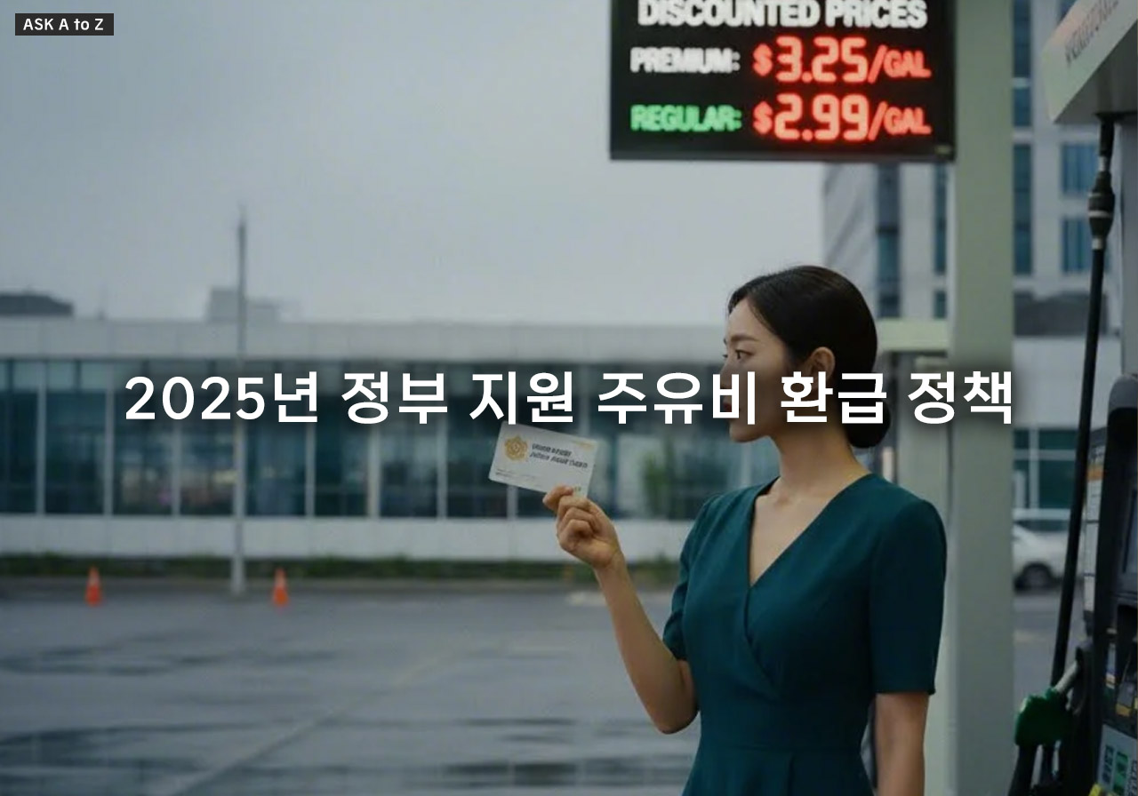 꼭 알아야 할 2025년 정부 지원 주유비 환급 정책: 유류세 인하 연장 내용과 혜택 완벽 분석