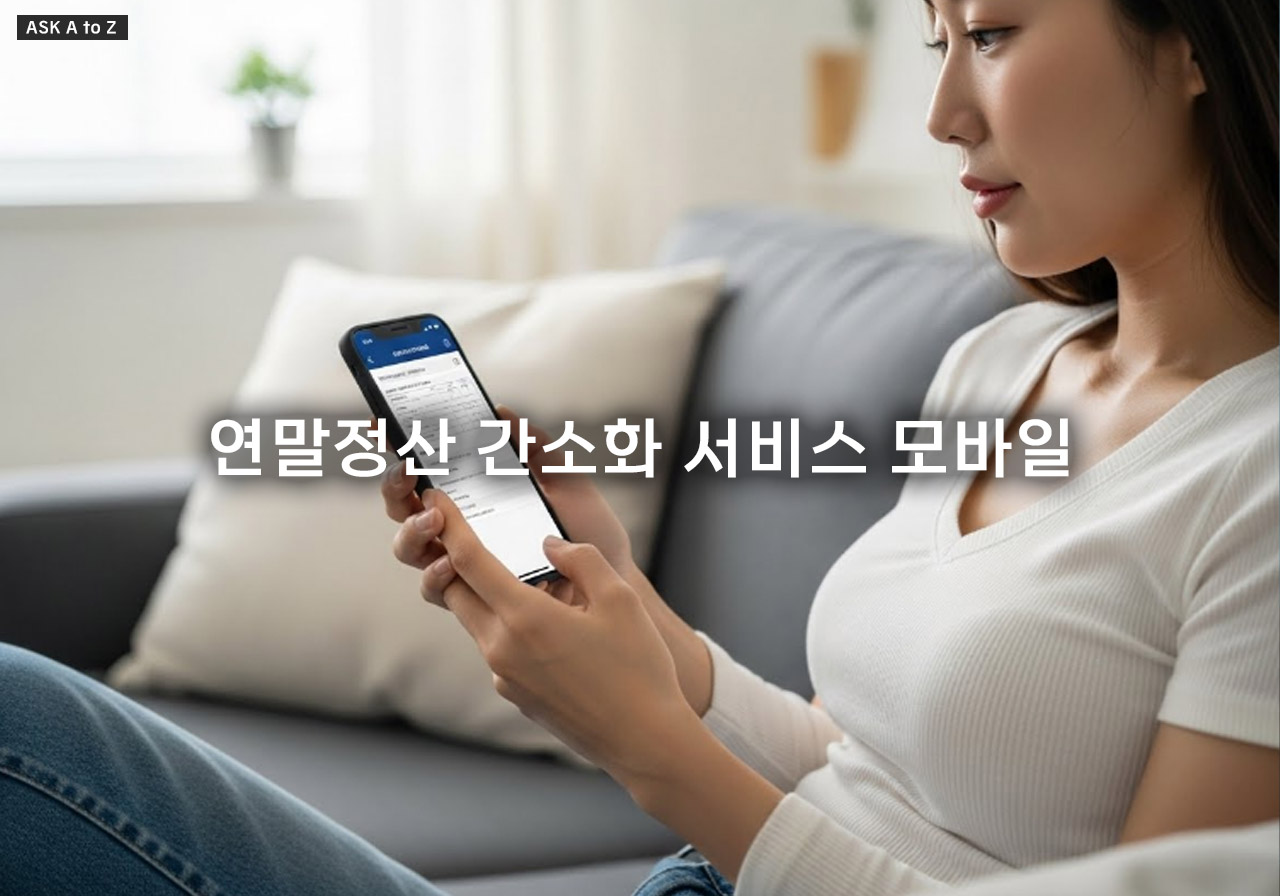 연말정산 간소화 서비스 모바일, 손택스로 자료 조회부터 제출까지 완벽 꿀팁