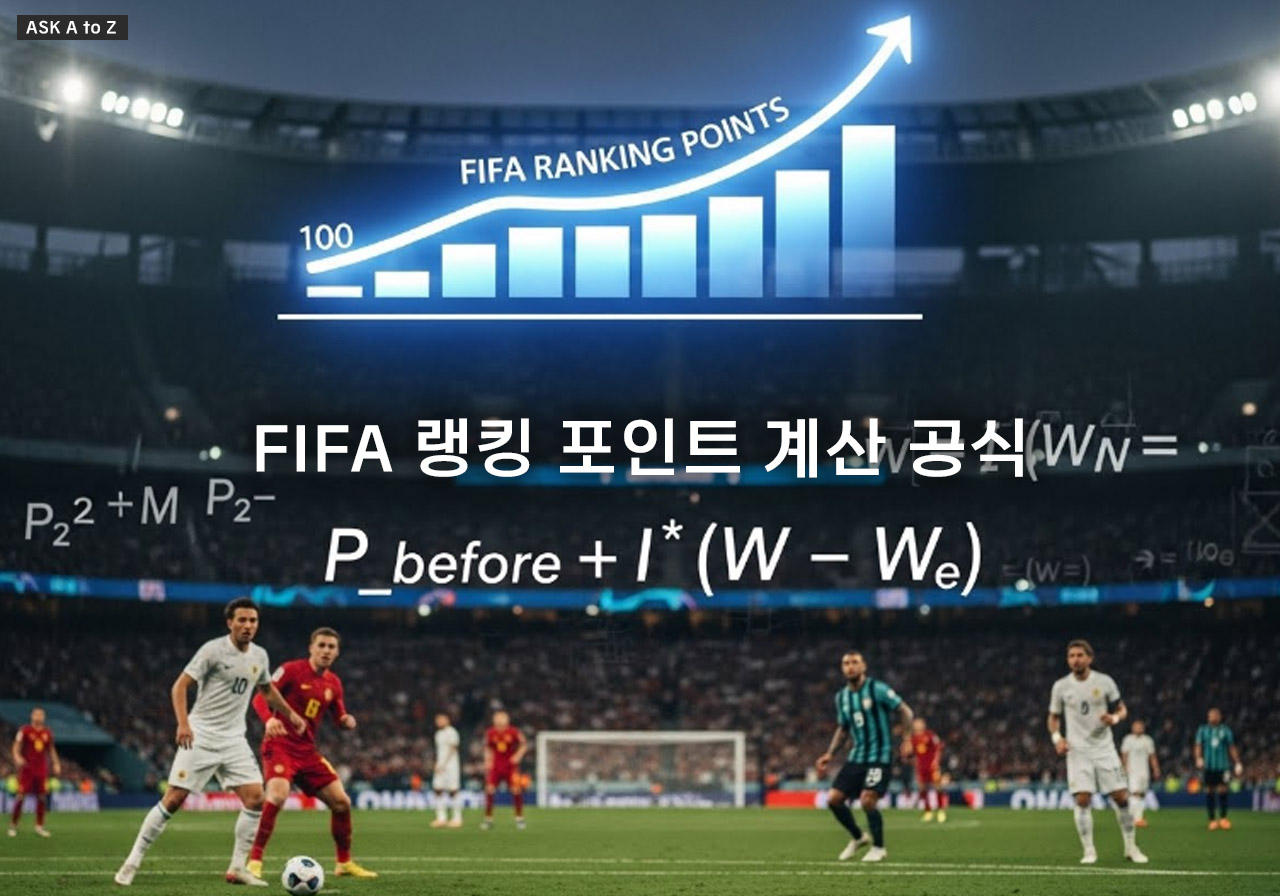 우리나라 축구 순위 궁금증 해소: FIFA 랭킹 포인트 계산 공식 해설과 순위 상승 전략