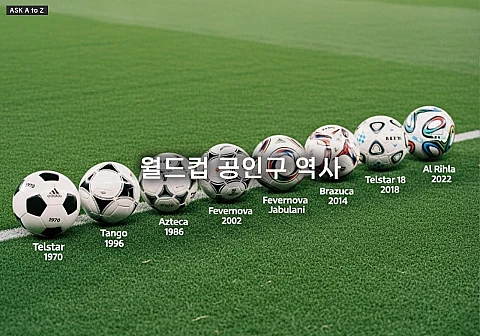 월드컵 공인구 역사, '탱고'와 '알 리흘라'를 중심으로 본 디자인과 기술 변화 월드컵 공인구 역사, '탱고'와 '알 리흘라'를 중심으로 본 디자인과 기술 변화