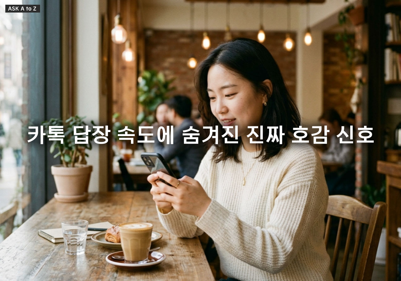 카톡 답장 속도에 숨겨진 진짜 호감 신호와 상황별 심리 분석