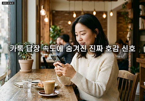 카톡 답장 속도에 숨겨진 진짜 호감 신호와 상황별 심리 분석
