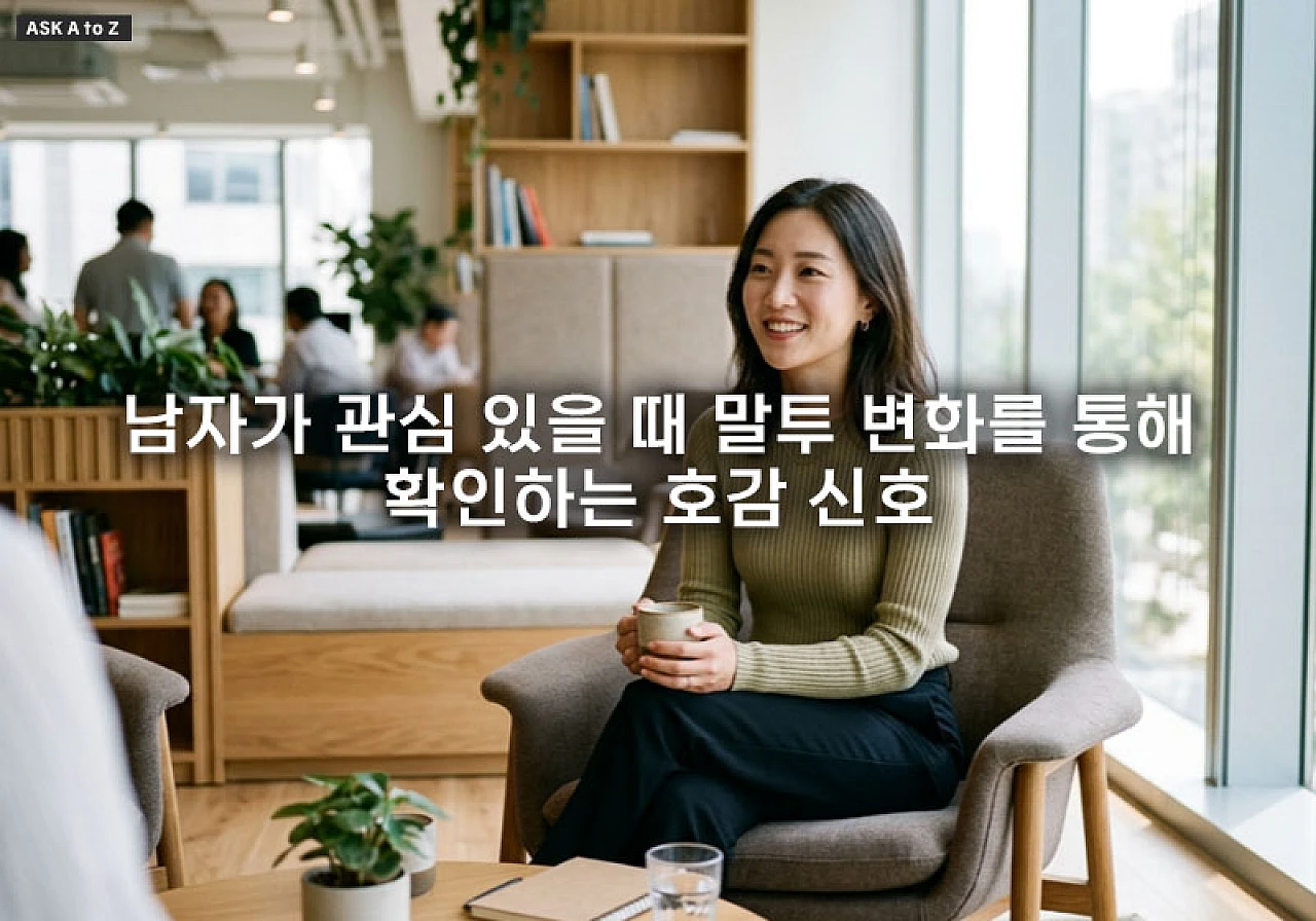 남자가 관심 있을 때 말투 변화를 통해 확인하는 호감 신호와 속마음