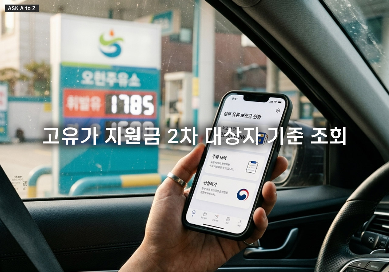고유가 지원금 2차 대상자 기준 조회 방법 3분 만에 확인하기