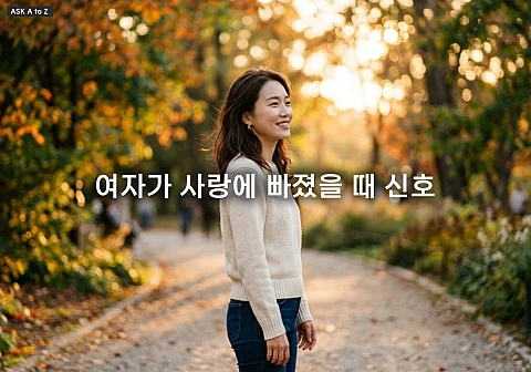 여자가 사랑에 빠졌을 때 신호와 행동으로 보는 감정 변화