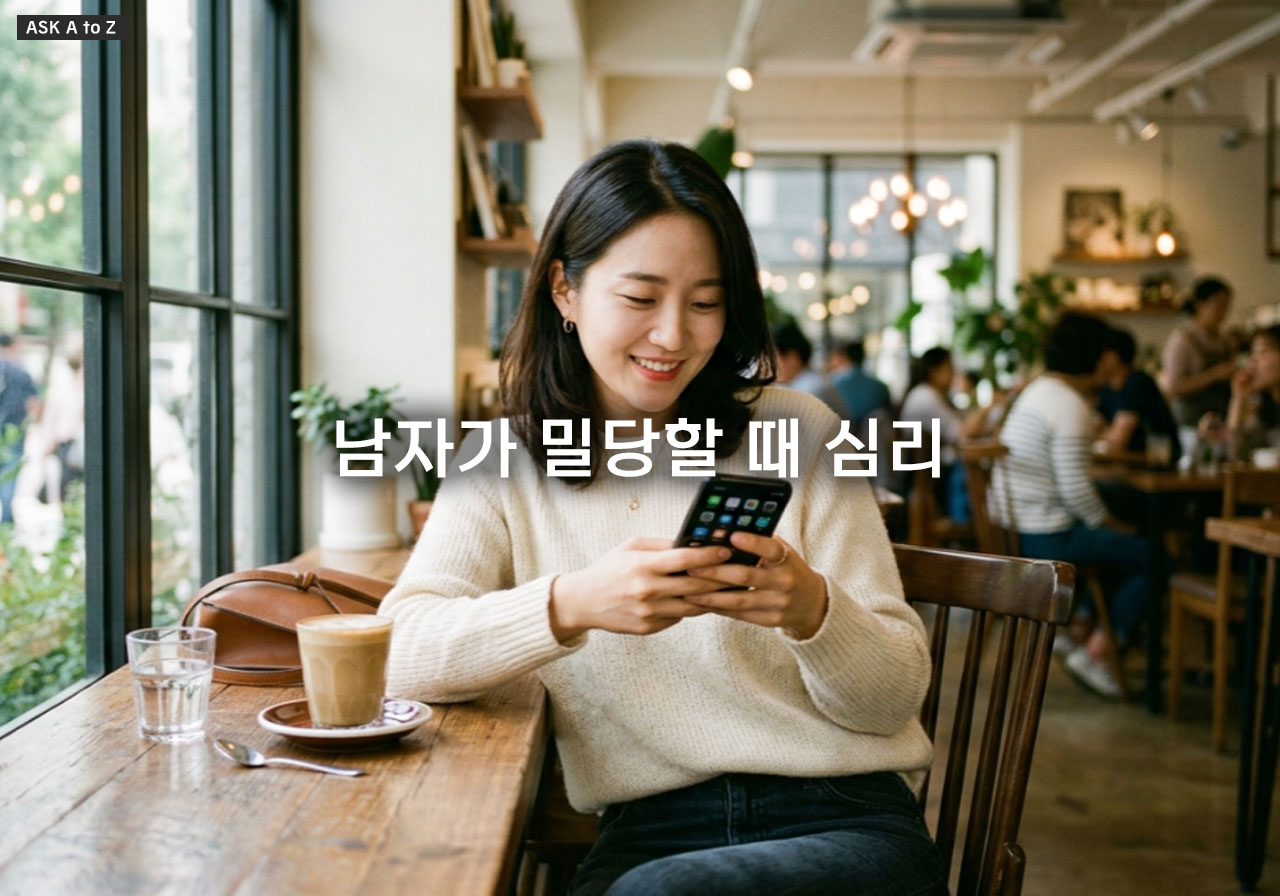 남자가 밀당할 때 심리와 흔들리지 않는 연애를 위한 대처법