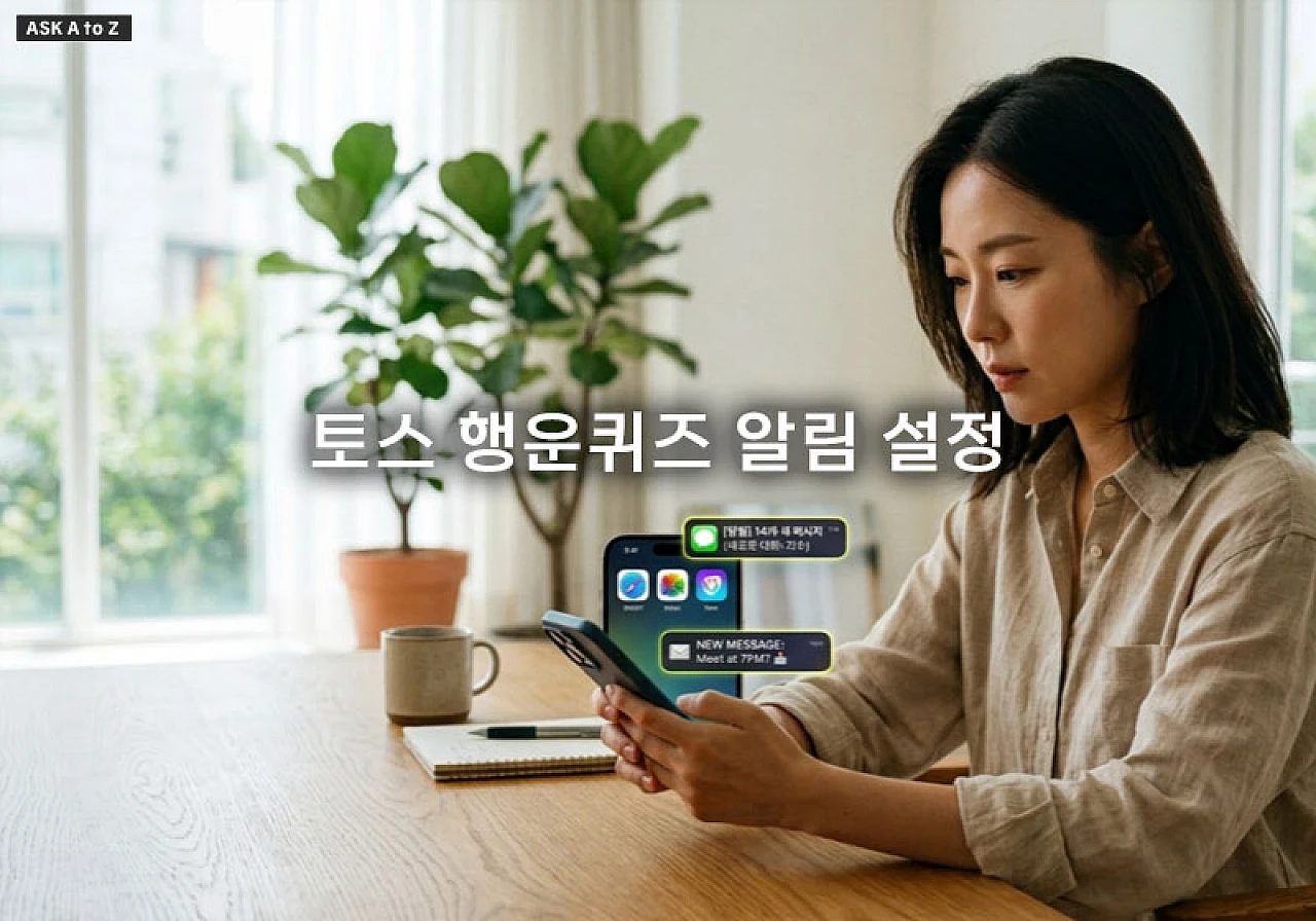 토스 행운퀴즈 알림 설정으로 선착순 리워드 빠르게 받는 방법 3가지