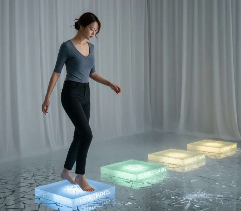 나-전달법, 경계선, 미래 징검다리를 건너는 20대 한국 여성