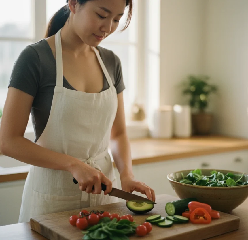 고지혈증 예방을 위한 건강 식재료 손질