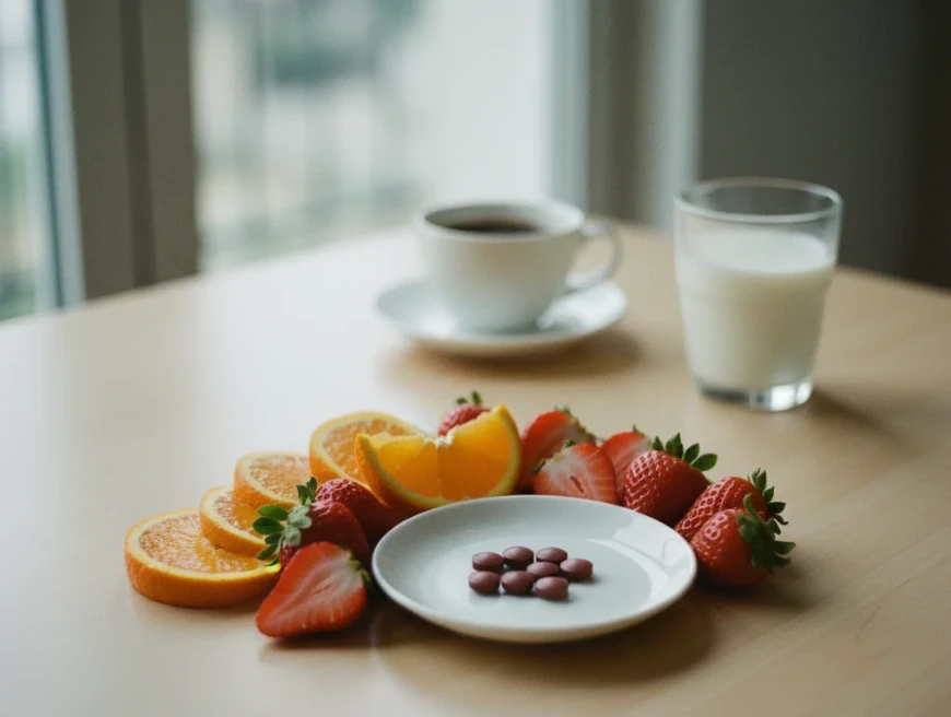 철분제와 함께 먹는 비타민 C 과일, 그리고 피해야 할 커피와 우유 철분제와 함께 먹는 비타민 C 과일, 그리고 피해야 할 커피와 우유