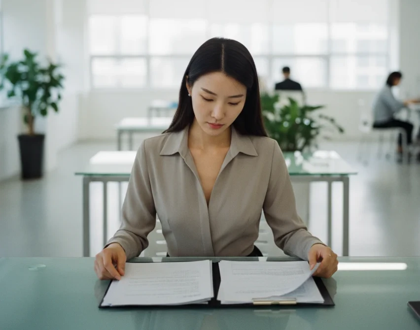 배드뱅크와 개인회생 제도의 신청 자격, 주관 기관, 탕감 방식의 3가지 핵심 차이점을 비교하는 20대 한국 여성