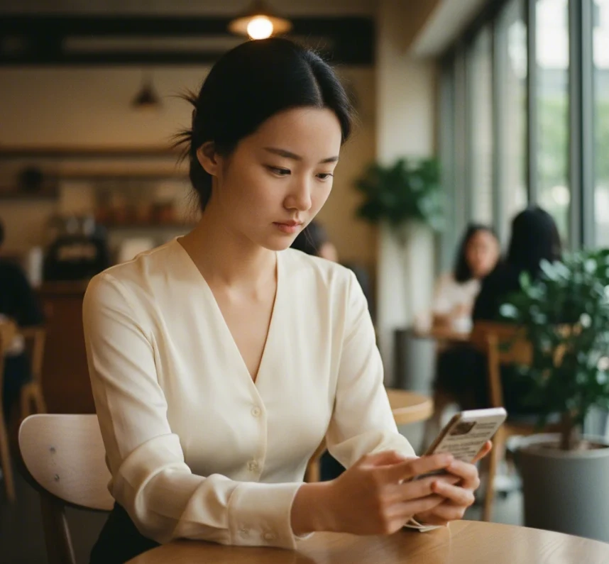 숙박세일페스타 쿠폰 발급 자격, 중복 제한 등 유의사항을 꼼꼼하게 확인하는 20대 한국 여성