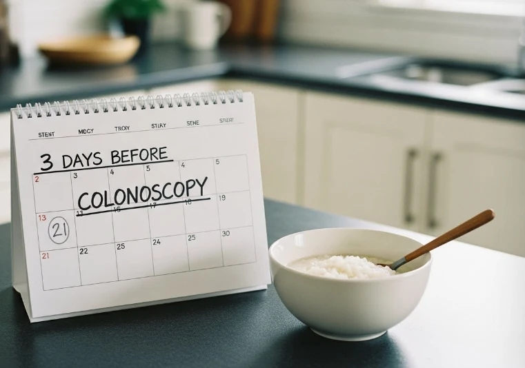 대장내시경 준비 3일 식단 계획표
