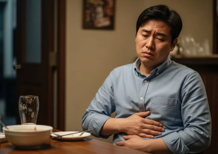 간 기능 저하와 피로감을 느끼는 사람