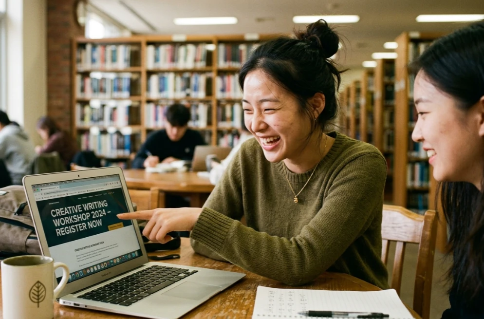 함께 공통 주제로 즐겁게 이야기 나누는 장면 함께 공통 주제로 즐겁게 이야기 나누는 장면